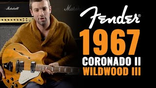 1967 Fender Coronado II Wildwood III  CME Gear Demo  Joel Bauman [upl. by Adaminah]