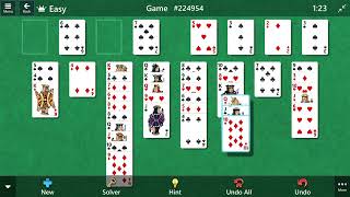 Solitaire Freecell Game 224954 [upl. by Halivah761]