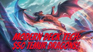 Modern Deck Tech 50 Temur Dragons [upl. by Llerrah]