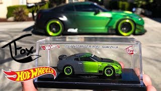 NEW Tanner Fox Hot Wheels Nissan GTR GUACZILLA [upl. by Akiras]