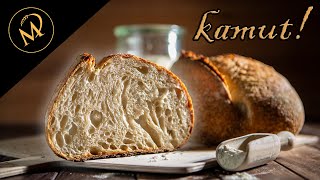 Sauerteigbrot mit Urgetreide selber backen  Weizen Kamut Bauernbrot [upl. by Ronald]