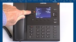 Mitel® 6867i EndUser Training amp Features Tutorial 3Way Conference [upl. by Ziguard]