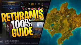 Lost Ark  FAST 100 Rethramis Adventurer’s Tome Guide EASY [upl. by Aihtniroc]