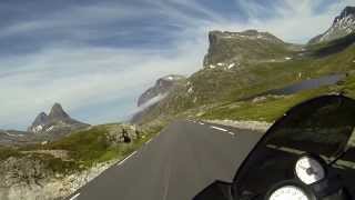 Opole  Verdal 2 BMW K1200R Norway Motorcycle Tour Lofoten Geiranger [upl. by Ailhat]