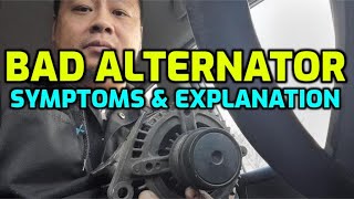 SIGNS OF A BAD ALTERNATOR [upl. by Argus]