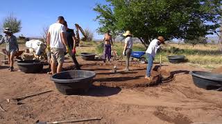 How To Build An Earthbag Dome  Earthbag Workshop pt 1 [upl. by Pittman]