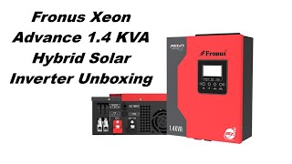 Fronus xeon14 kva hybrid solar inverter unboxing [upl. by Wainwright177]