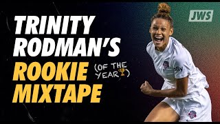 Trinity Rodman Highlights Every goal from her Rookie of the Year winning NWSL season [upl. by Ahsinawt898]