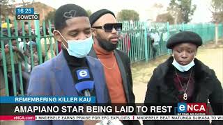 Remembering Killer Kau  Amapiano star being laid to rest [upl. by Ahtivak706]