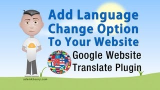 Website Language Translator Google Plugin Tutorial Add Code and Style [upl. by Cruz878]