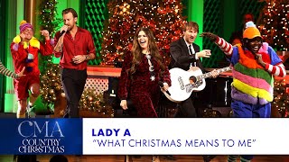 Lady A – “What Christmas Means To Me”  CMA Country Christmas 2023 [upl. by Kresic]