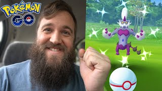 Therian Thundurus Shiny Debut  How Many Raids Will It Take Pokemon GO [upl. by Kwan850]