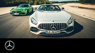 JP Kraemer erlebt sein grünes Wunder MercedesAMG GT R und GT C Roadster auf der Rennstrecke [upl. by Helmut]