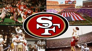 Os 5 SUPER BOWLS de SAN FRANCISCO 49ERS [upl. by Adyam]