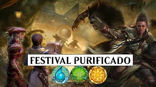 MAGIC The Gathering Arena 🌞💧🌳 FESTIVAL PURIFICADO 🌞💧🌳  BANT Festival Ranked  DMU Standard [upl. by Meridel]