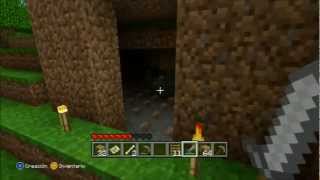 ZONA MINECRAFT PRIMEROS PASOS Y MI SUPERCASA XBOX360 [upl. by Lletnahs938]