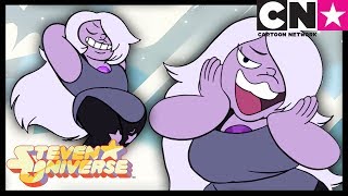 Steven Universe  Amethysts Best Bits  Cartoon Network [upl. by Anerrol]