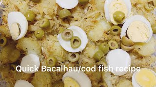 Portuguese Goan Bacalhau recipeBacalhau recipe [upl. by Niltyak972]