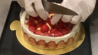 Watch the Making Of This Hot Selling Japan Strawberry Cake  Chateraise [upl. by Aicilra]