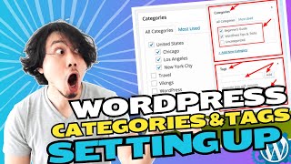 How to Add CategoryampTag in WordPress websit  How to Create and Publish Post in WordPress [upl. by Field]