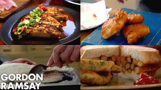 5 Delicious Fish Recipes With Gordon Ramsay [upl. by Nnylyrehc]