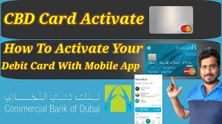 How To Activate CBD Bank CardHow To Activate CBD Debit Card With Mobile AppCBDTechnical Support [upl. by Brieta]