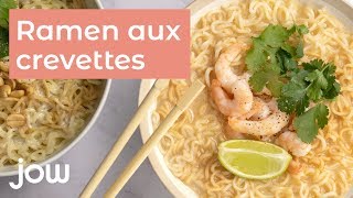 Recette de Ramen aux crevettes [upl. by Tlaw945]