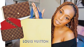 Louis Vuitton Felicie Pochette  Review [upl. by Sisson]