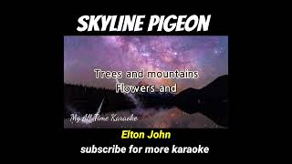 Skyline Pigeon karaoke shorts [upl. by Euginom]