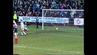 Eoin Jess scores against Falkirk in season 19921993 [upl. by Celisse]