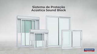 Sistema de Proteção Acústica Sound Block  Sasazaki [upl. by Oilalue]