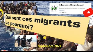 Derrière les visages de lexil  Le vrai parcours des migrantsQui sont ces migrants Le pourquoi [upl. by Burgess918]