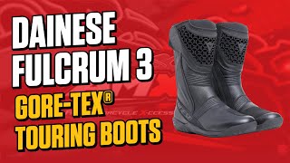 Dainese Fulcrum 3 Boots  AMX Product Insights with Riana Crehan [upl. by Calvano]