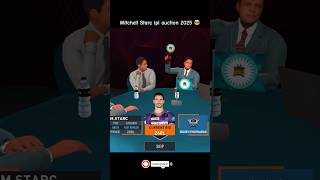 Mitchell Starc ipl Auction 2025 😎 shorts shortsfeed ytshorts [upl. by Rick]