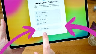 Nichts übertragen So richte ich ein neues iPad ein [upl. by Aztinaj905]