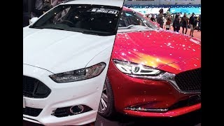 2018 Mazda 6 Combi vs 2018 Ford Mondeo Turnier [upl. by Zoellick671]