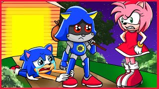 No Way  Metal Sonic  Please Come Back Family  Poor Sonic Life  Sonic the Hedgehog Animation [upl. by Martie]