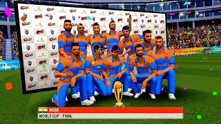 wcc2 update 2019 world cup Final match Gameplay India VS Australia [upl. by Clevey20]