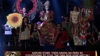 Kapuso stars todo handa na para sa Countdown to 2014 The GMA New Year Special ngayong gabi [upl. by Roger]