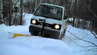 Mini Truck Plow [upl. by Sperling]