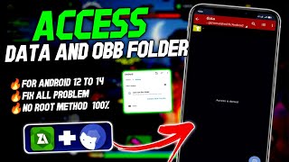 HOW TO FIX Access is denied in ZArchiver How to OpenAccess Android data amp obb in Android 2024 [upl. by Ehtyaf]