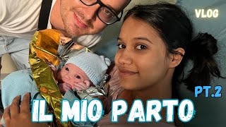 IL MIO PARTO NATURALE parte 2 🧸🩵VLOG  Nathalie Navarro parto ilmioparto pregnant vlog [upl. by Aidroc]