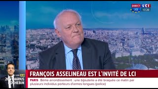 François Asselineau est l invité de LCI  Candidat aux élections européennes de 2024 [upl. by Rotman524]