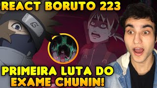 MINI KAKASHI MITOU INOJIN VS HOUKI  React Boruto 223 [upl. by Kearney]