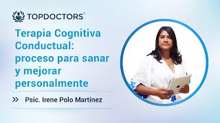 Terapia Cognitiva Conductual proceso para sanar y mejorar personalmente [upl. by Im]