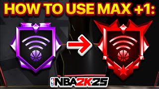 USE YOUR MAX 1 ON THESE BADGES IN NBA 2K25 [upl. by Manville78]