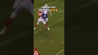 kadarius toney highlights🔥🔥🔥 football nfl highlights bestmoments nflfootball edit chiefs [upl. by Edmead]