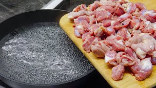 ¡Nunca volverás a comprar mollejas de pollo en un restaurante Receta sencilla y deliciosa 152 [upl. by Phail]