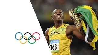 Usain Bolt Wins 100m200m Gold  Beijing 2008 Olympics [upl. by Eatnuahc397]