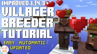 UPDATED VILLAGER BREEDER TUTORIAL  Easy Automatic 115 [upl. by Jeddy]